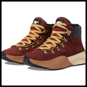 Women's SOREL Out N' About III Conquest Waterproof Boot Spice/Black Size…